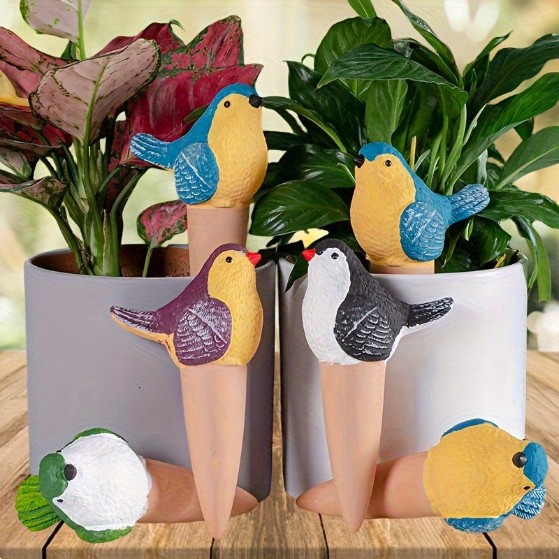 1pk-4st Fåglar Självbevattning - 16cm - CC Krukan