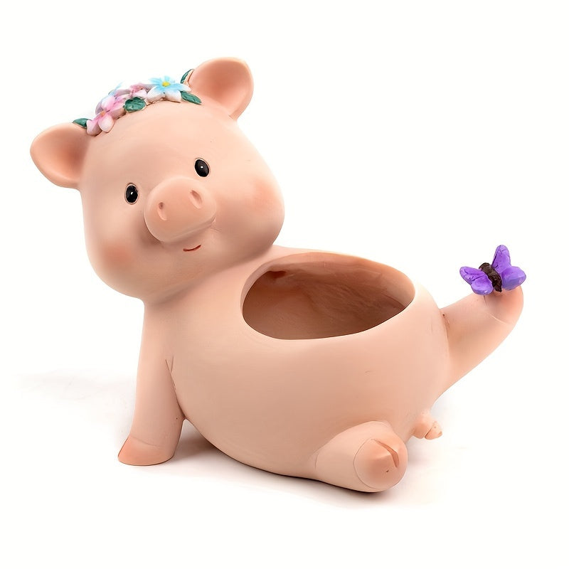 Gris Blomkruka - 7/9cm - 2 Olika Modeller - CC Krukan