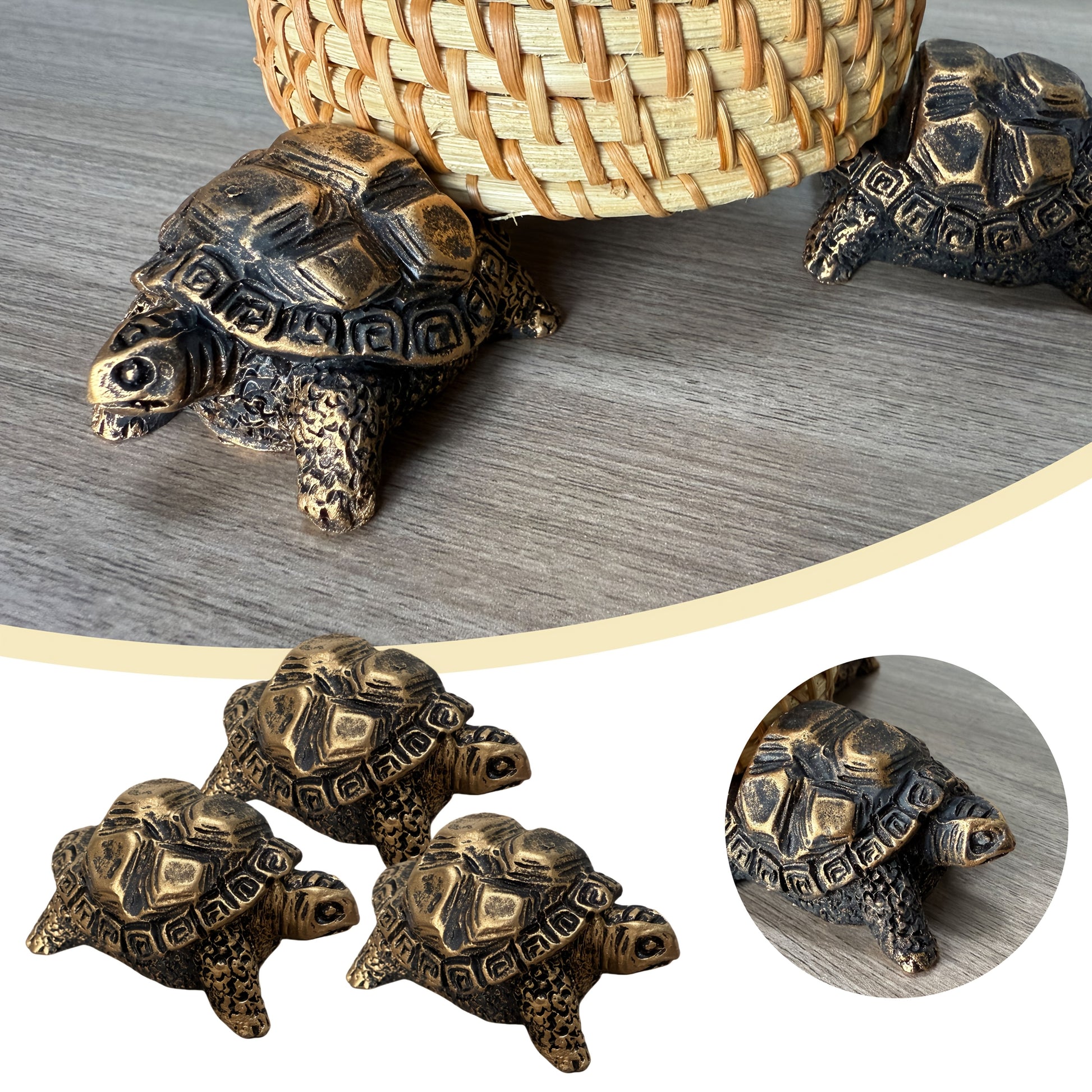 3st Djurfötter: Sköldpadda, Hund, Valp, Ponny, Groda, Katt, Kanin - CC Krukan