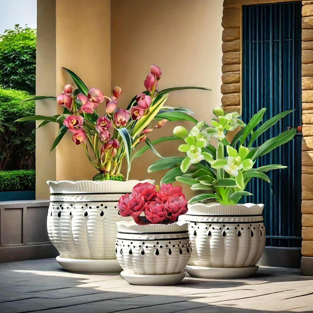 3st Blomkrukor - 3 Olika Färger