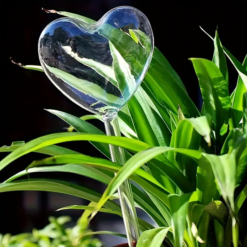 1pk-6st Hjärtformad Självbevattnings Pinnar - 25cm - CC Krukan