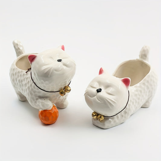 2st Katt Blomkrukor - 9/11cm - CC Krukan