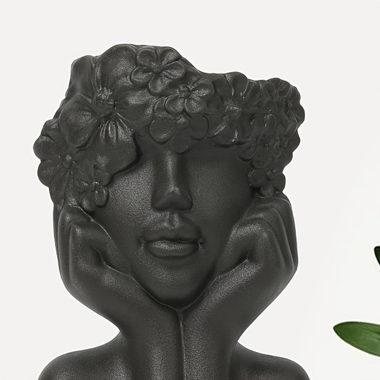 Ansikte Blomkruka - 17cm - CC Krukan