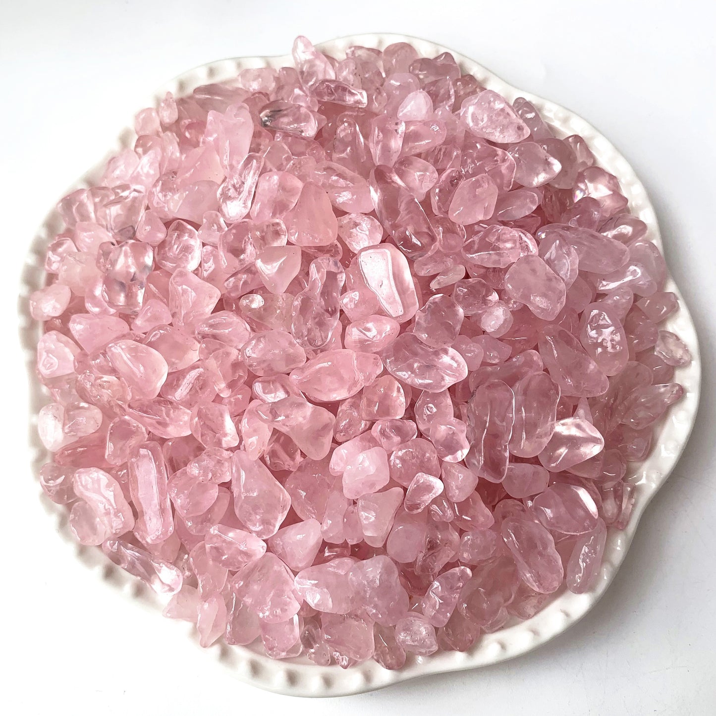 50/100g Rosékvarts Polerade Stenar - 0,5-0,9cm - CC Krukan