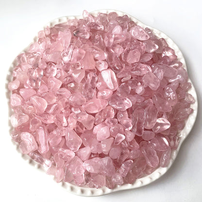50/100g Rosékvarts Polerade Stenar - 0,5-0,9cm - CC Krukan