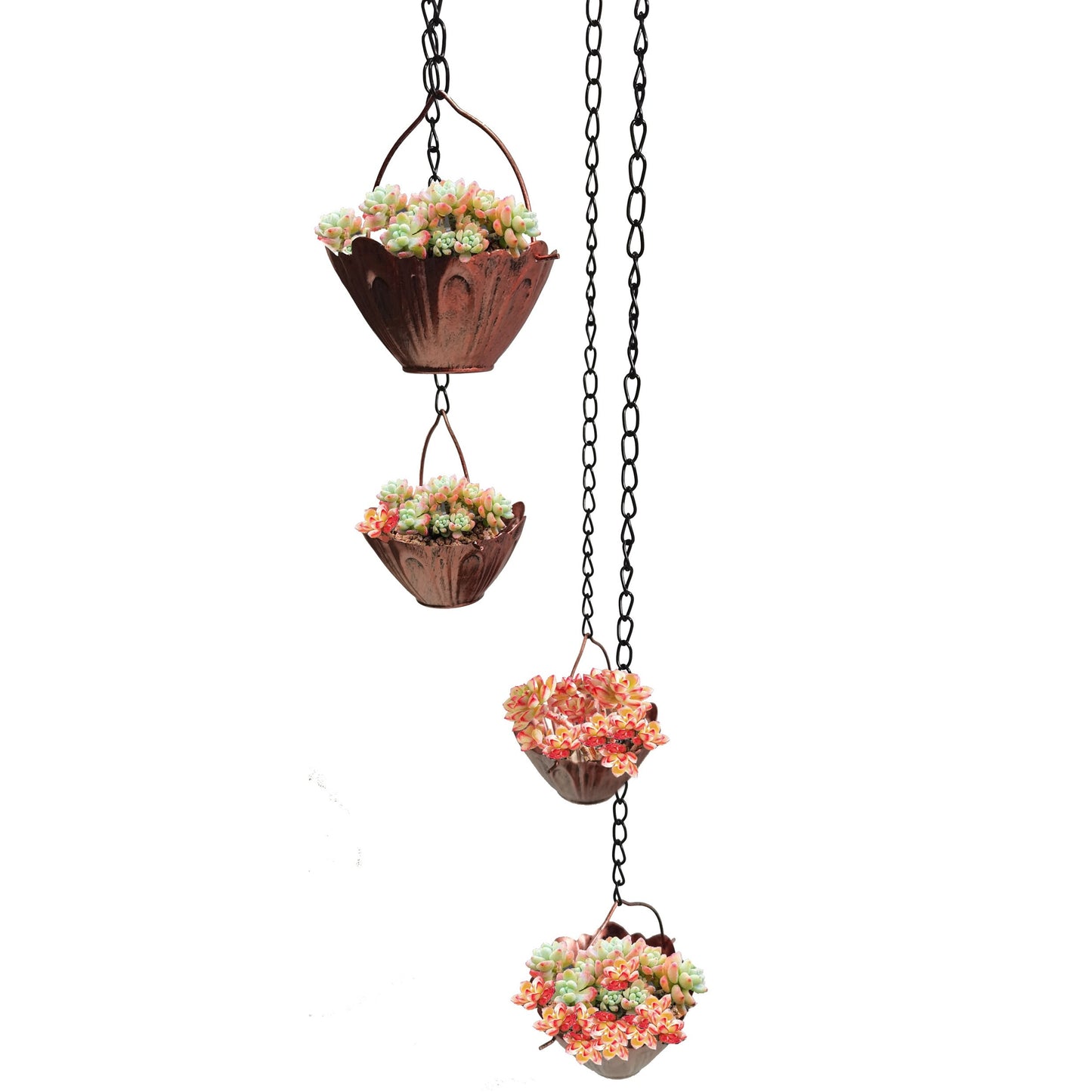 Hängande Metall Blomkrukor - 90cm - CC Krukan