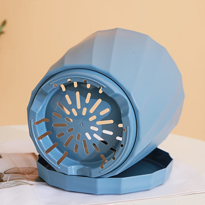 1pk-2st Blomkrukor med Bricka - 15,5/18,5cm - 3 Olika Färger - CC Krukan