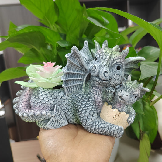 Drak Blomkruka - 10,5cm - CC Krukan