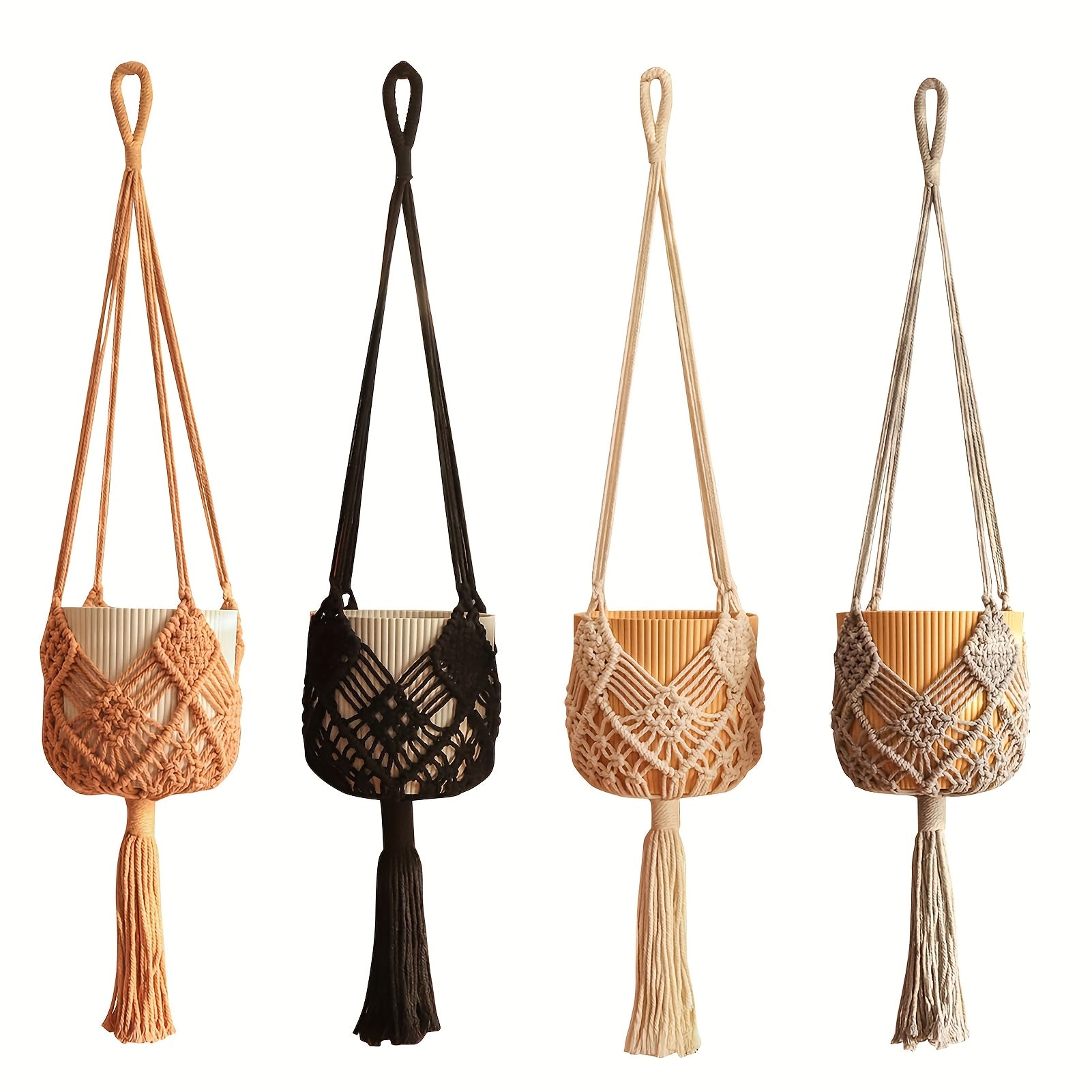 Boho Hängar Korgar - 89cm - 3 Olika Färger - CC Krukan