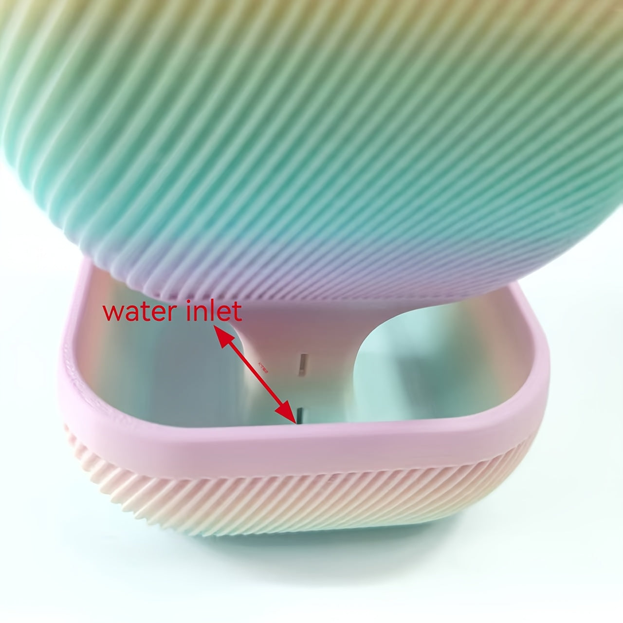 Fyrkantig Plastkruka med Självbevattning - 14cm - 4 Olika Färger - CC Krukan