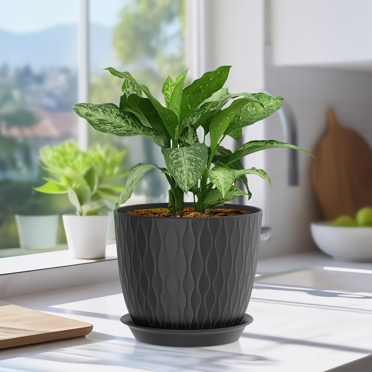 3st Blomkrukor - 4 Olika Färger