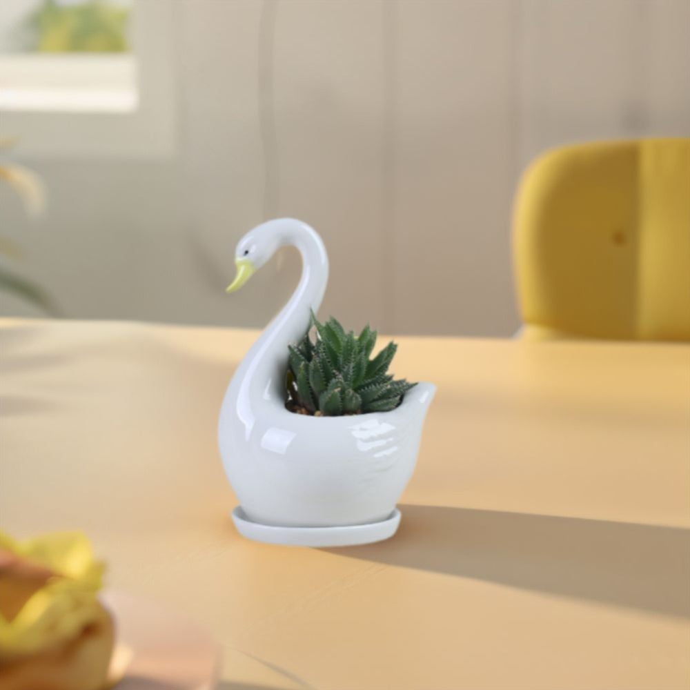 Svan Blomkruka - 15cm - CC Krukan